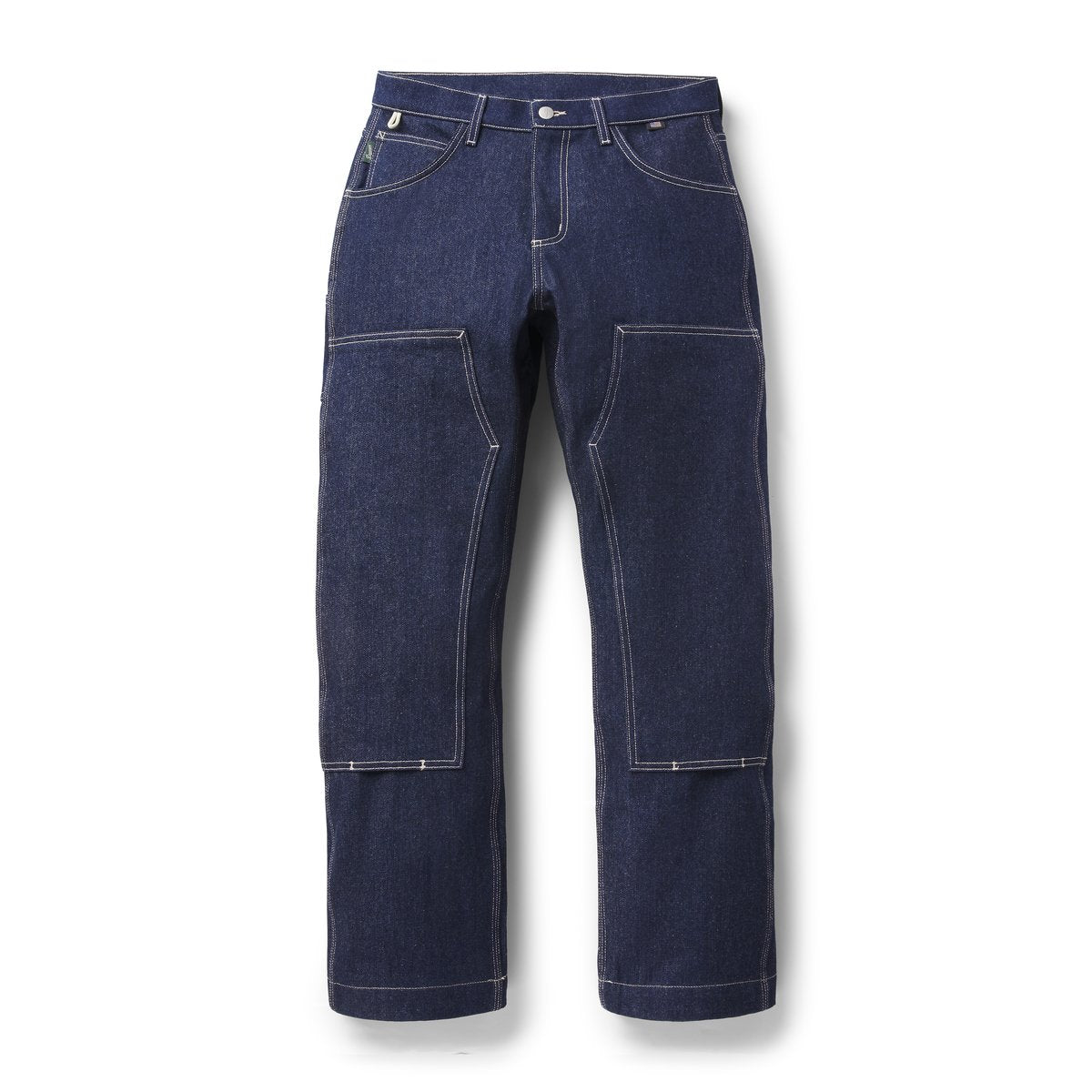 Kenton Double Knee Pants  Dark Wash Indigo Men|Women