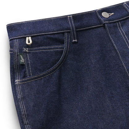 Kenton Double Knee Pants  Dark Wash Indigo Men|Women