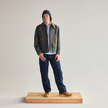 Kenton Double Knee Pants  Dark Wash Indigo Men|Women