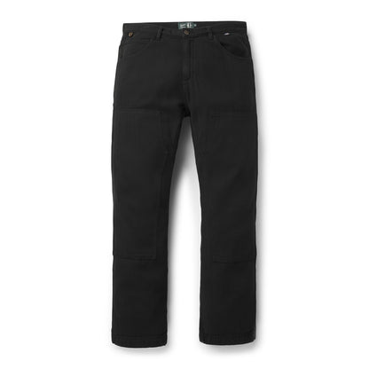 Kenton Double Knee Pants  Herringbone Black Men|Women