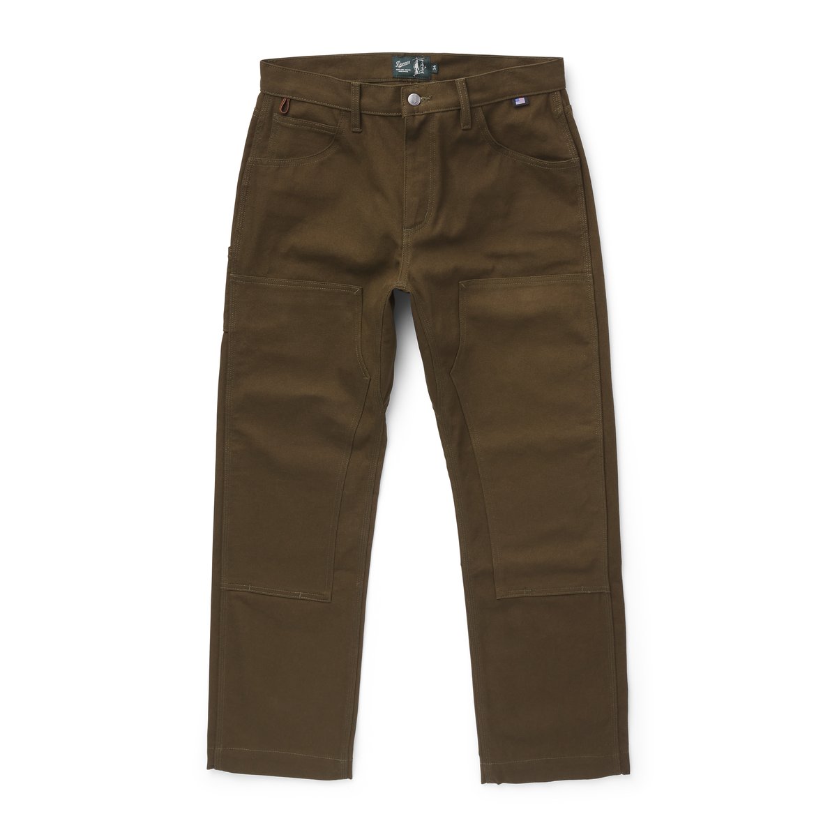 Kenton Double Knee Pants  Olive Men|Women