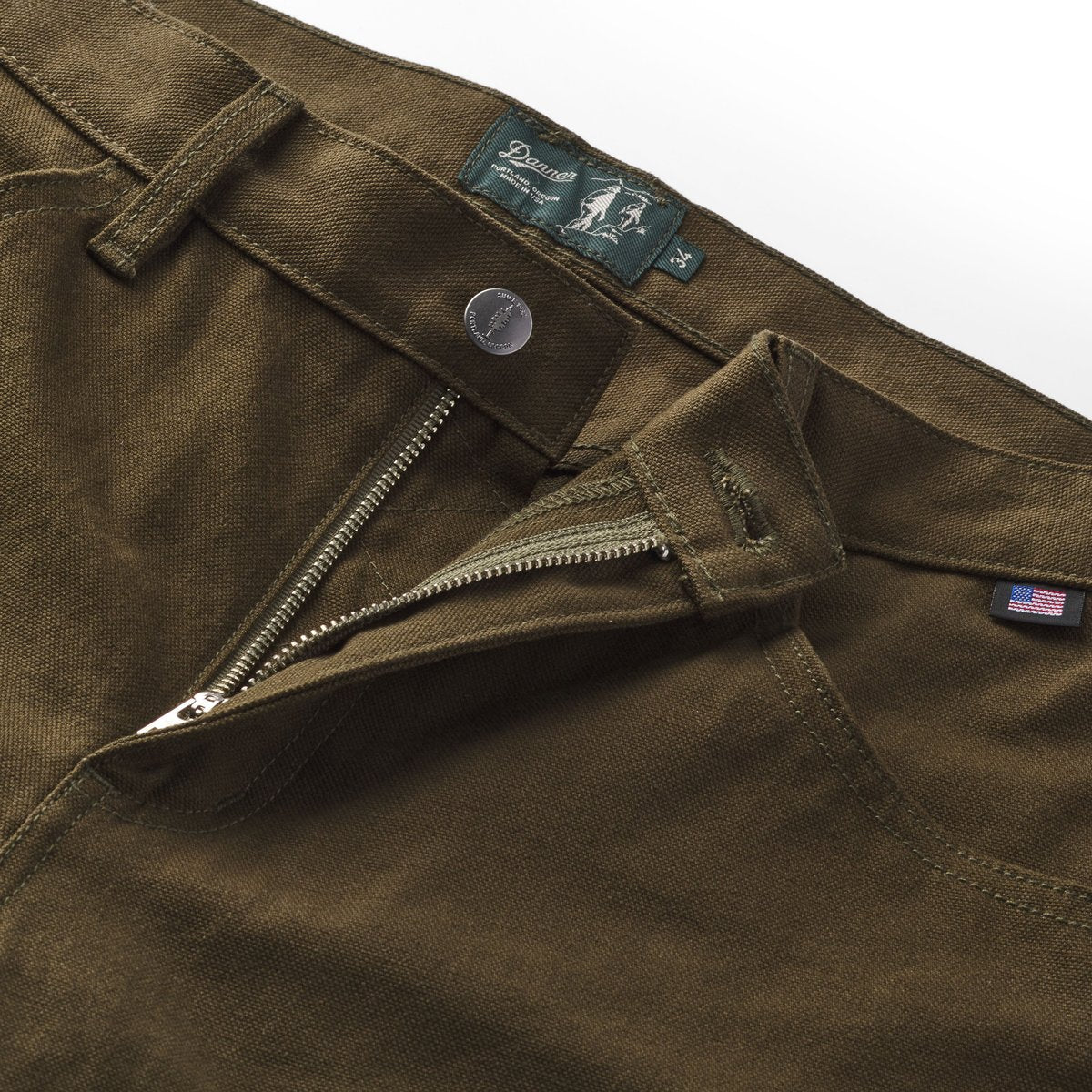 Kenton Double Knee Pants  Olive Men|Women