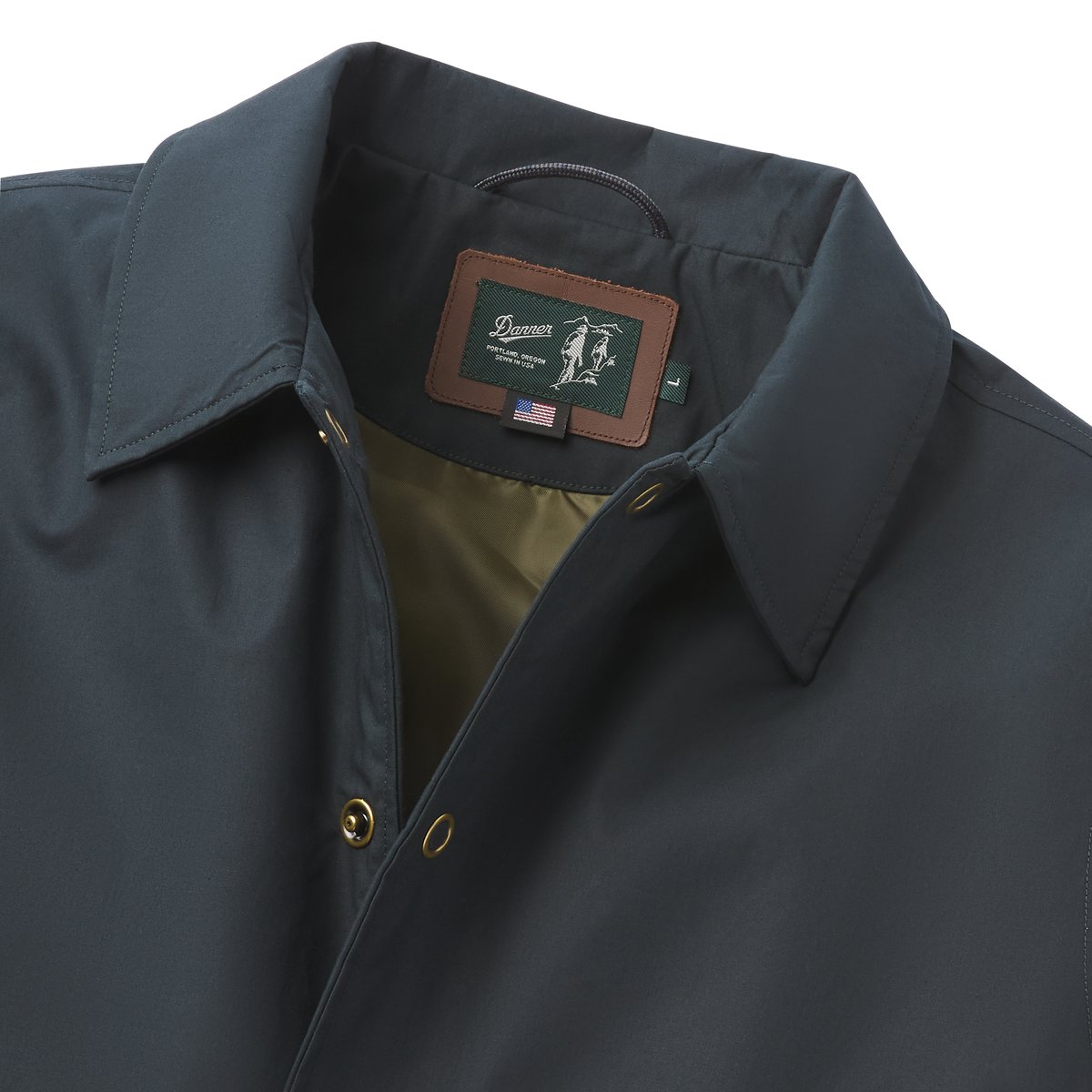 Waxed Primaloft® Coaches Jacket Navy Men|Women