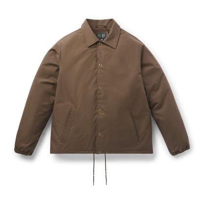 Waxed Primaloft® Coaches Jacket Brown Men|Women