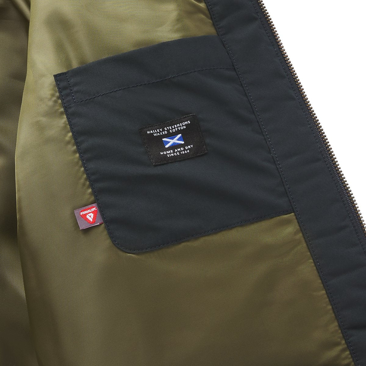 Waxed Primaloft® Coaches Jacket Navy Men|Women