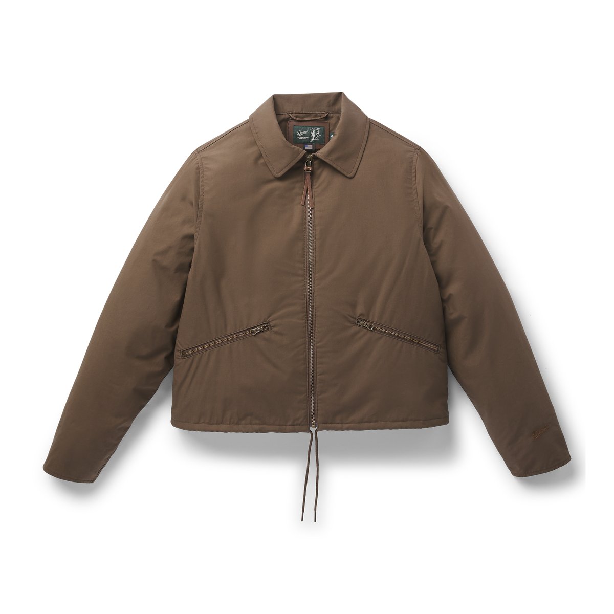 Waxed Primaloft® Coaches Jacket Brown Men|Women
