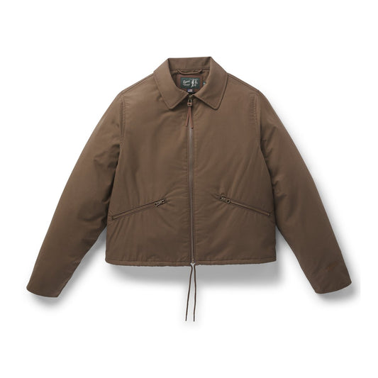 Waxed Primaloft® Coaches Jacket Brown Men|Women