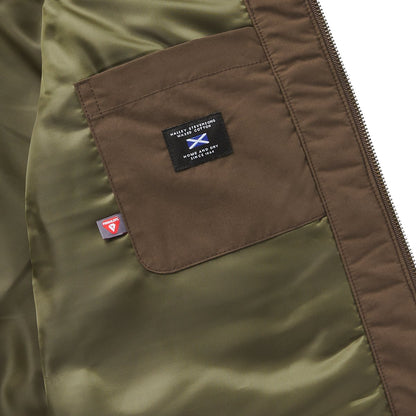 Waxed Primaloft® Coaches Jacket Brown Men|Women