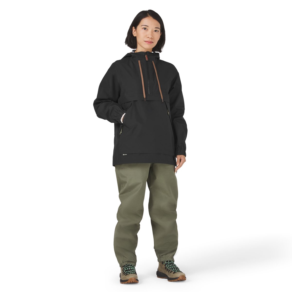 Cascade Crest Packable GTX Jacket Black Men|Women