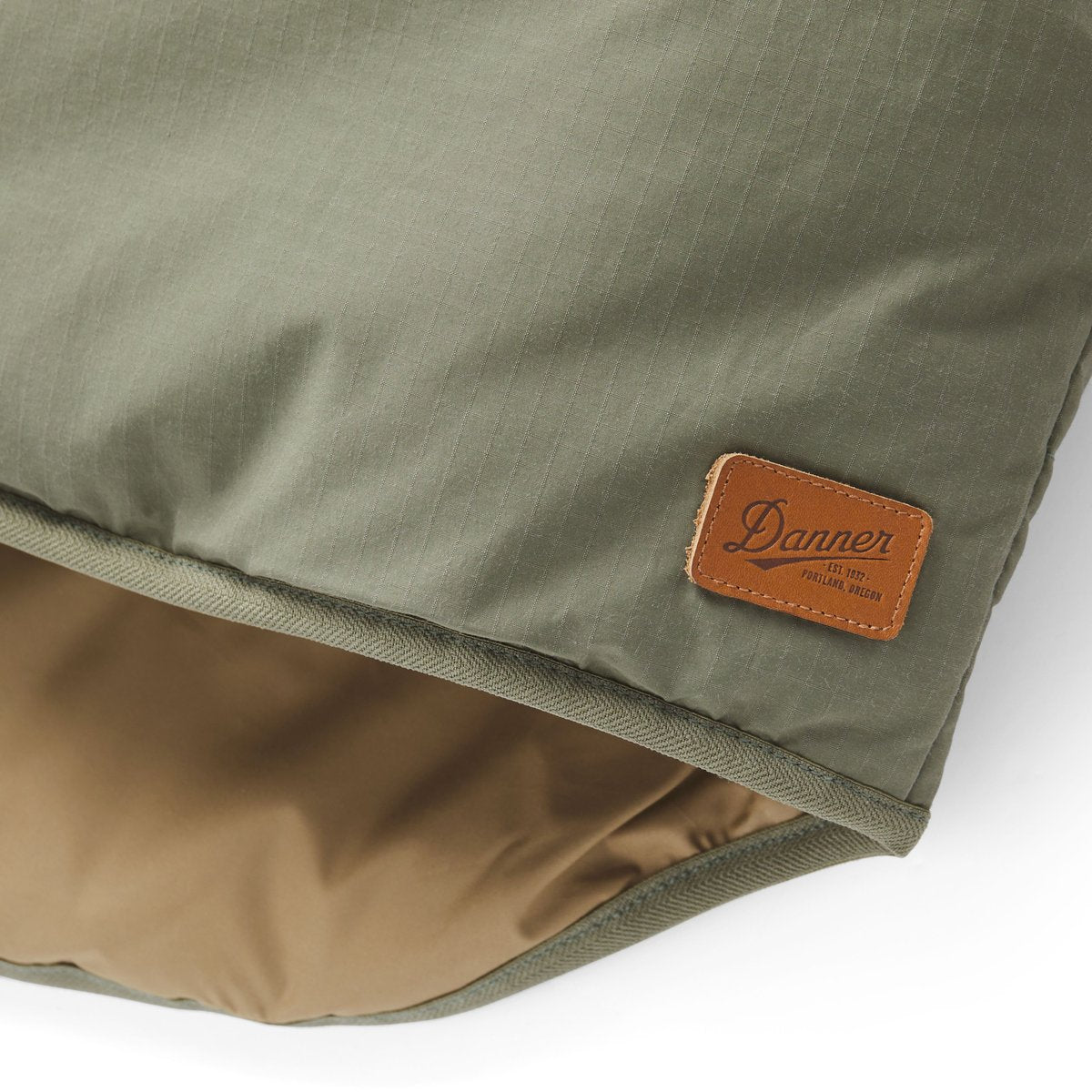 Zigzag Down Vest Dusty Olive Men|Women