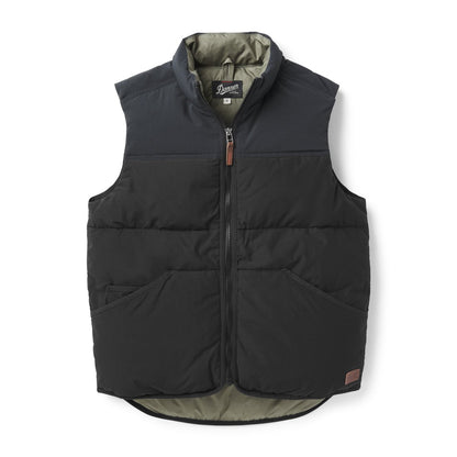 Zigzag Down Vest Black Men|Women