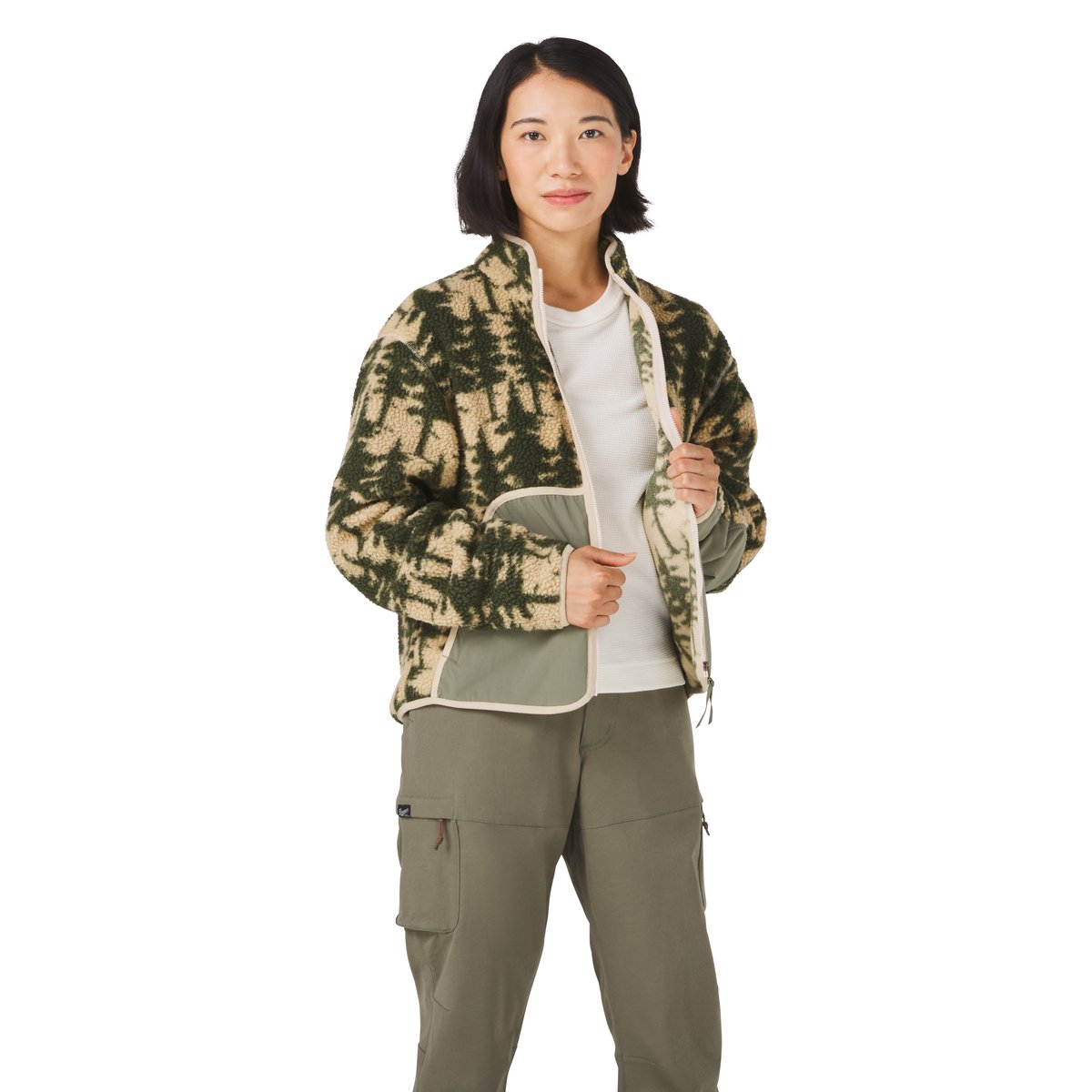 Wolf Creek Sherpa Jacket Douglas/Safari Men|Women