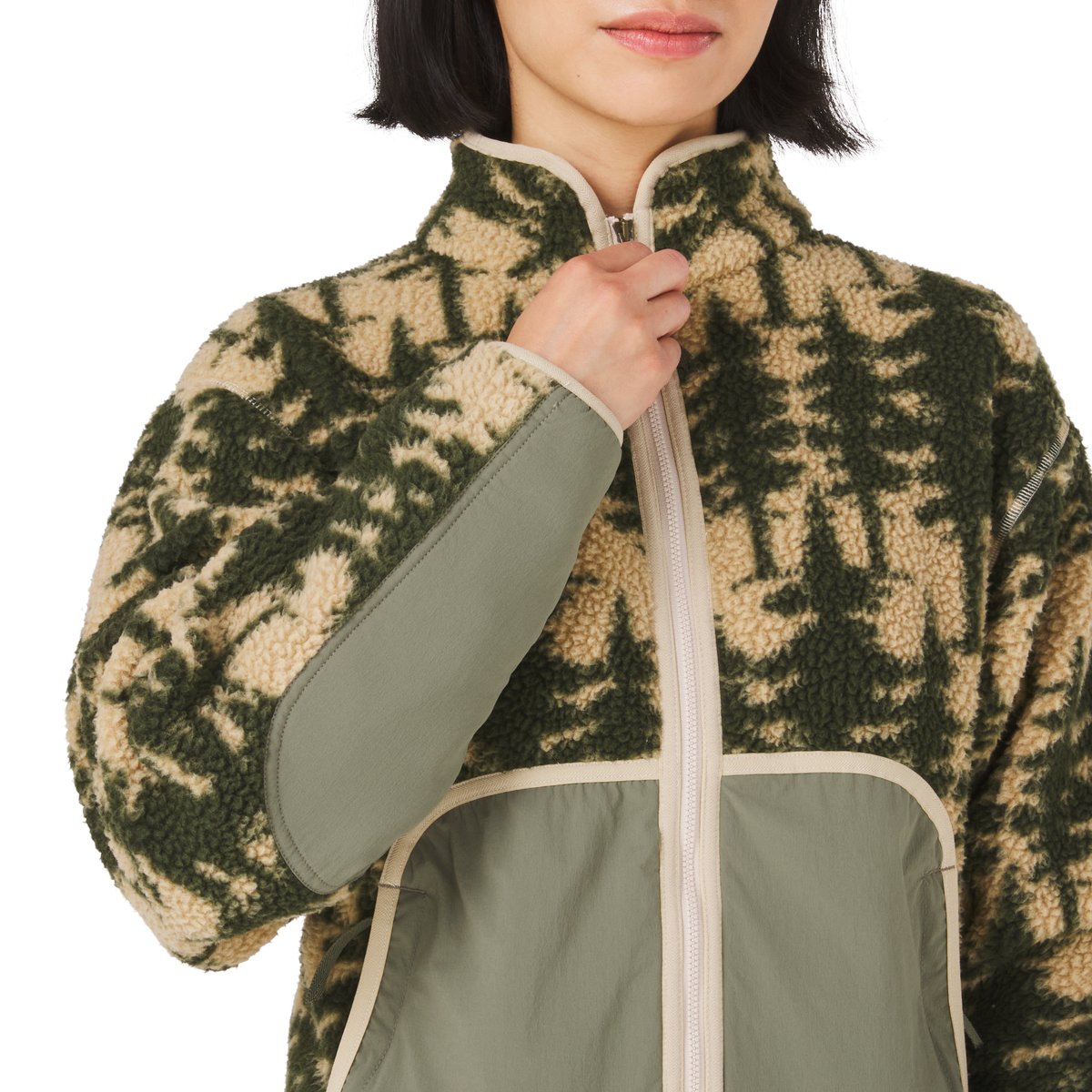 Wolf Creek Sherpa Jacket Douglas/Safari Men|Women