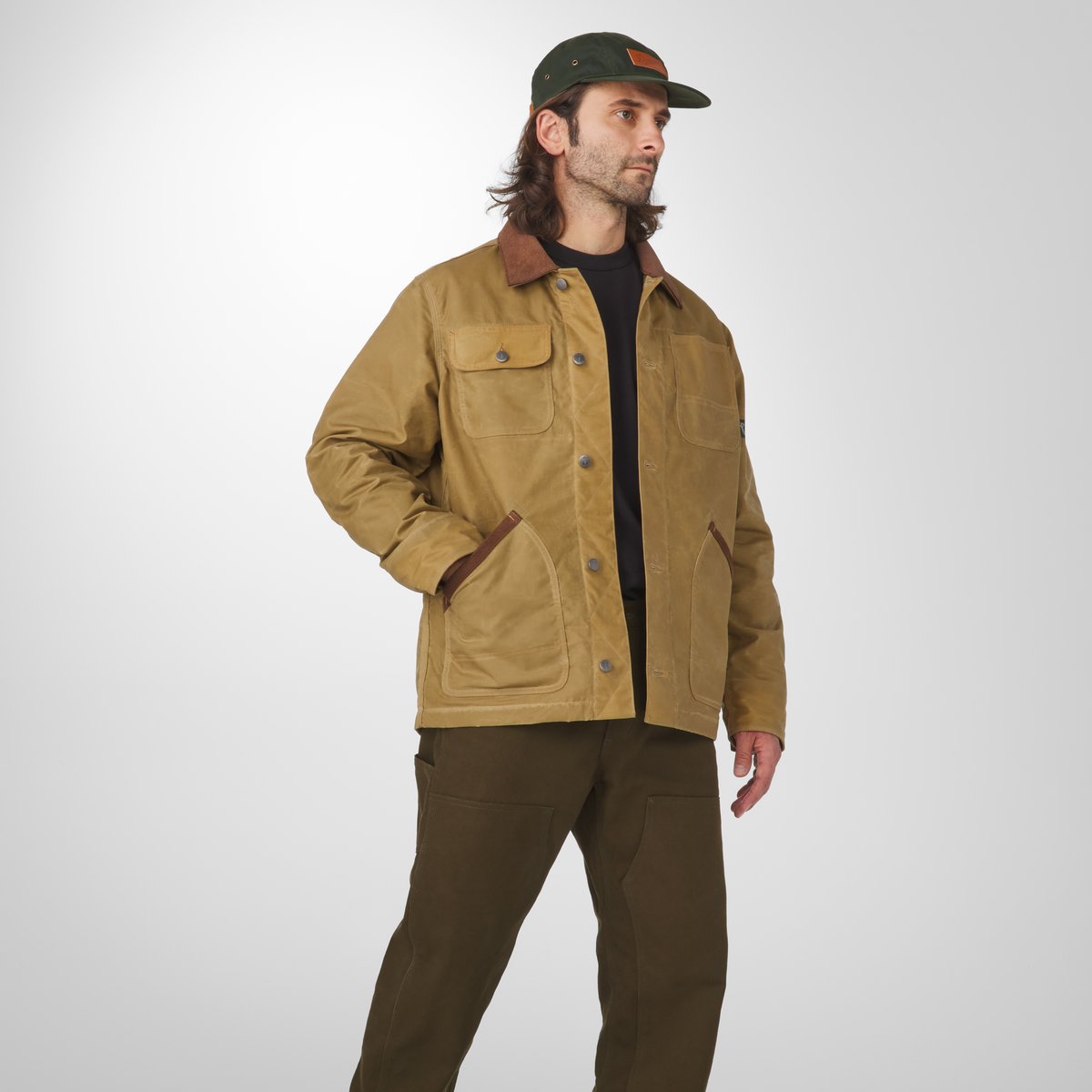 Shipyard Waxed Canvas Jacket  Tan/Bison Men|Women