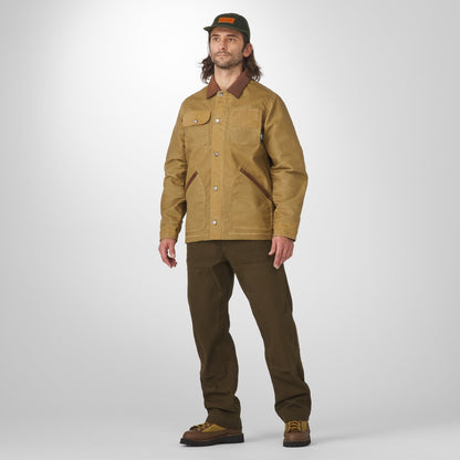 Shipyard Waxed Canvas Jacket  Tan/Bison Men|Women