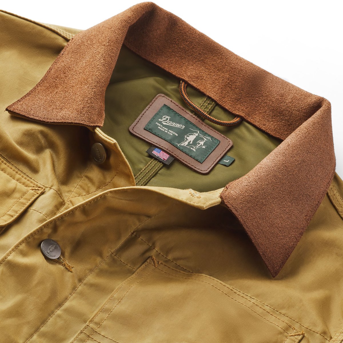 Shipyard Waxed Canvas Jacket  Tan/Bison Men|Women