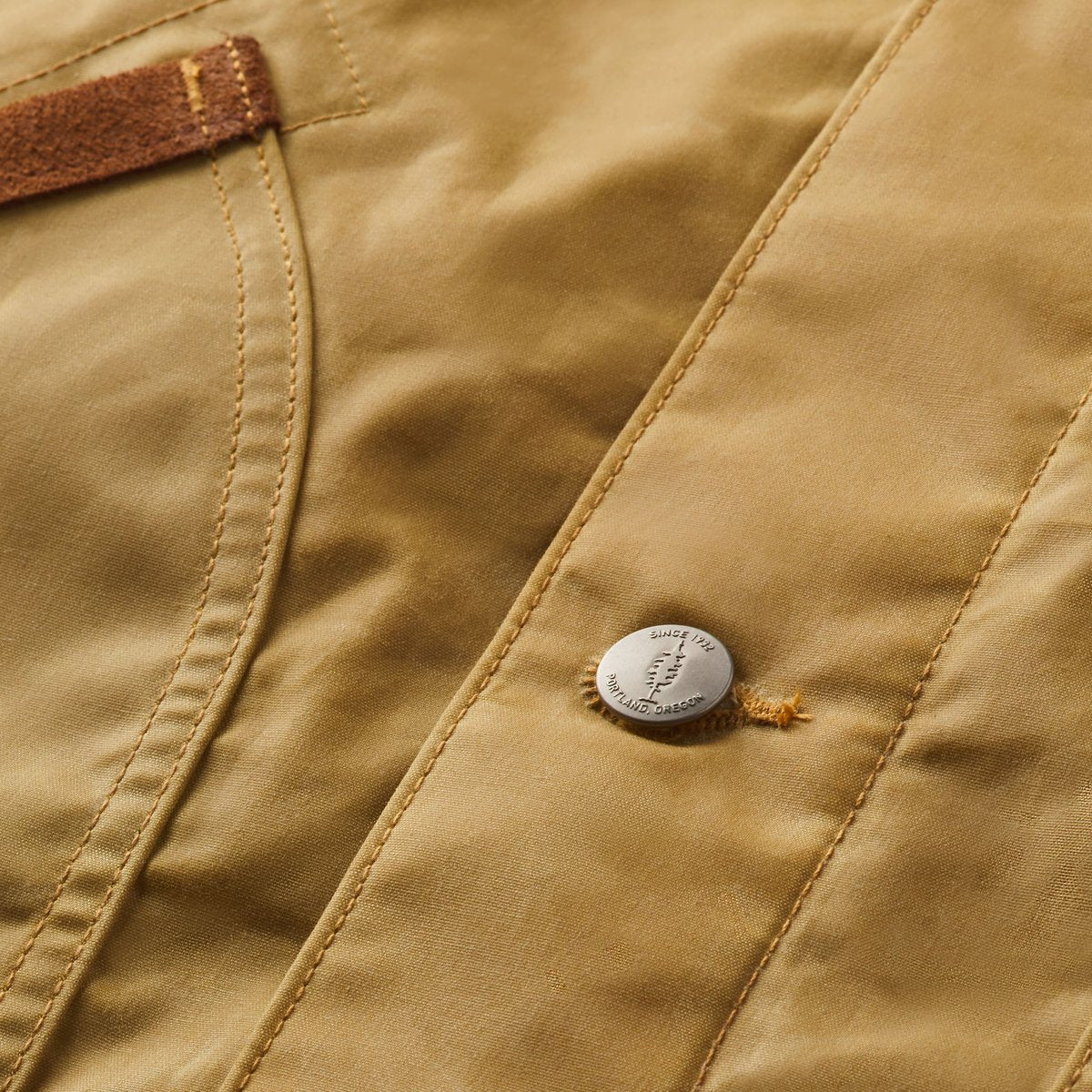 Shipyard Waxed Canvas Jacket  Tan/Bison Men|Women