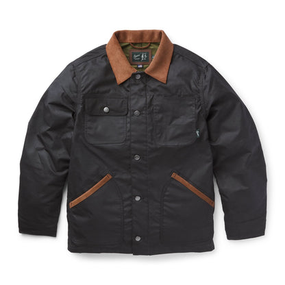 Shipyard Waxed Canvas Jacket  Black/Bison Men|Women