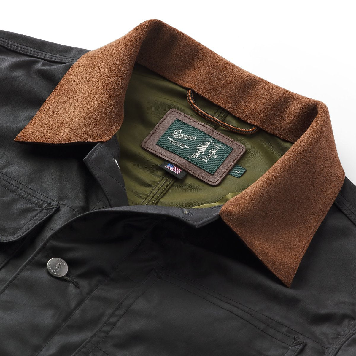 Shipyard Waxed Canvas Jacket  Black/Bison Men|Women