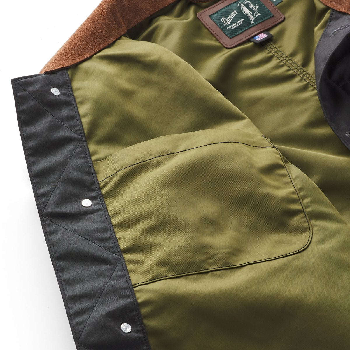 Shipyard Waxed Canvas Jacket  Black/Bison Men|Women