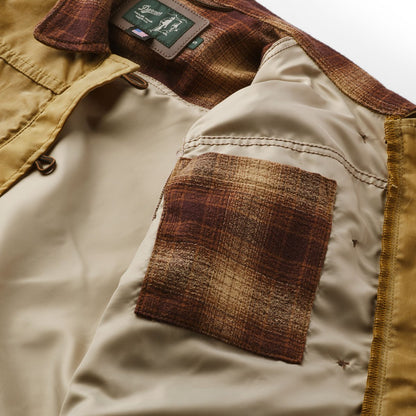 Maywood Waxed Canvas Jacket  Tan/Espresso Men|Women