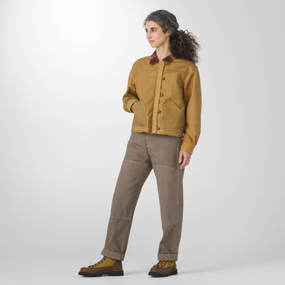 Maywood Waxed Canvas Jacket  Tan/Espresso Men|Women