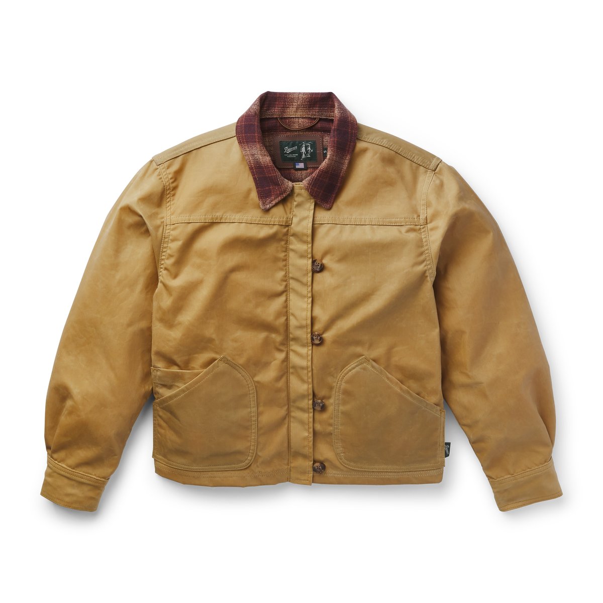 Maywood Waxed Canvas Jacket  Tan/Espresso Men|Women