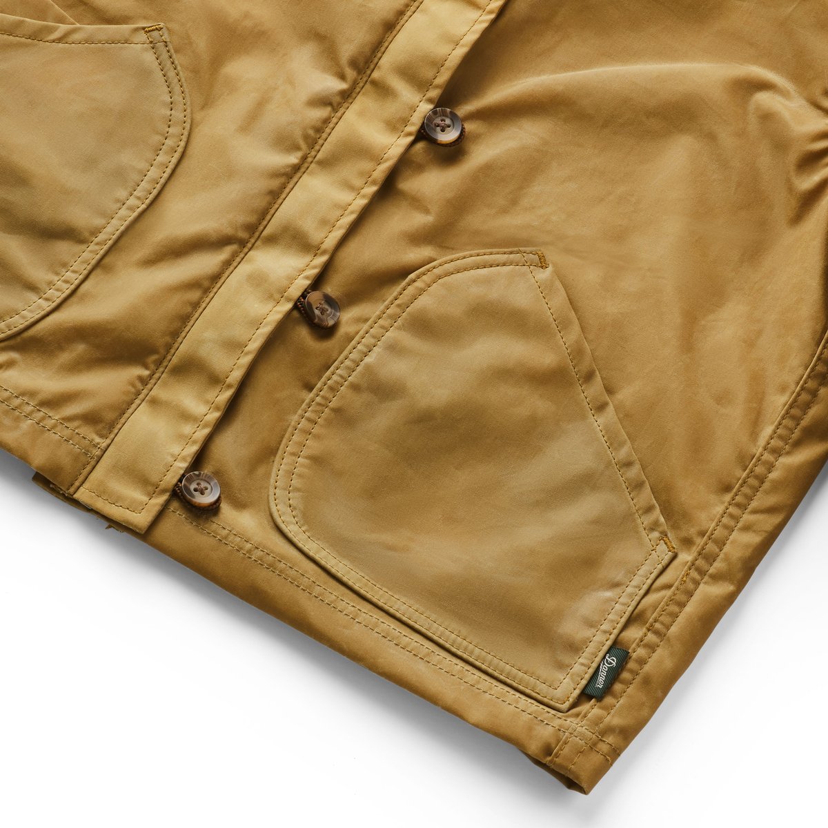 Maywood Waxed Canvas Jacket  Tan/Espresso Men|Women