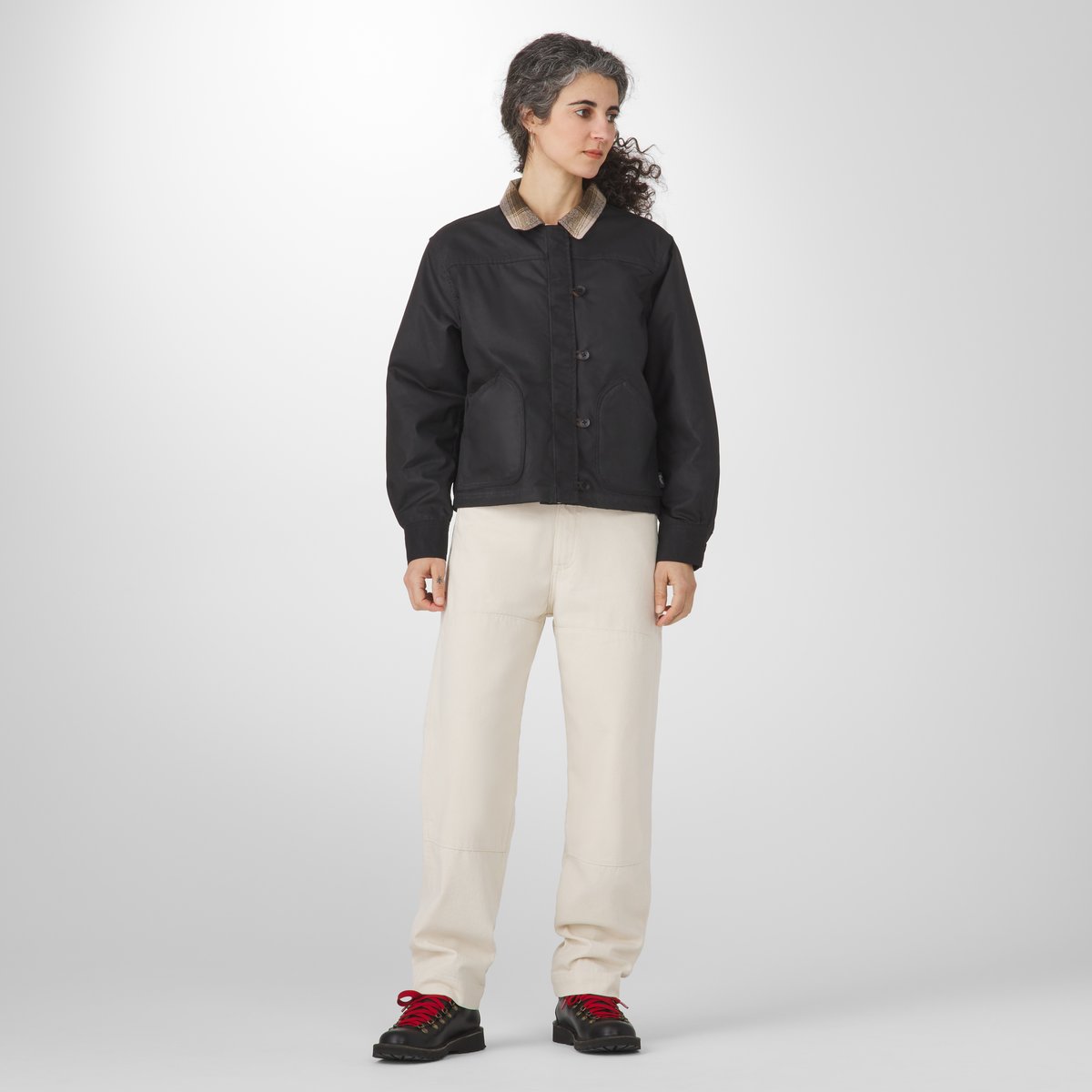 Maywood Waxed Canvas Jacket  Black/Earth Men|Women