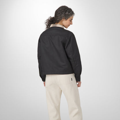Maywood Waxed Canvas Jacket  Black/Earth Men|Women