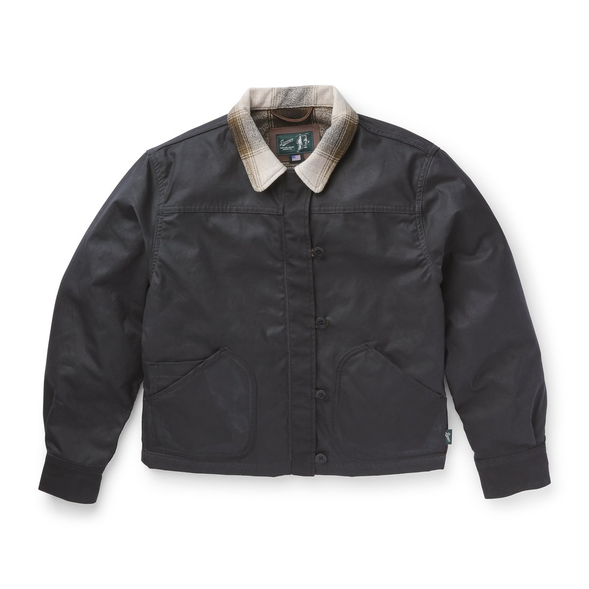 Maywood Waxed Canvas Jacket  Black/Earth Men|Women