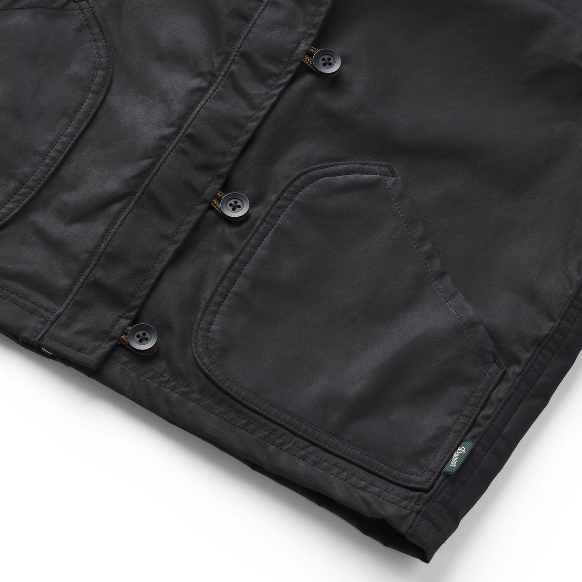 Maywood Waxed Canvas Jacket  Black/Earth Men|Women