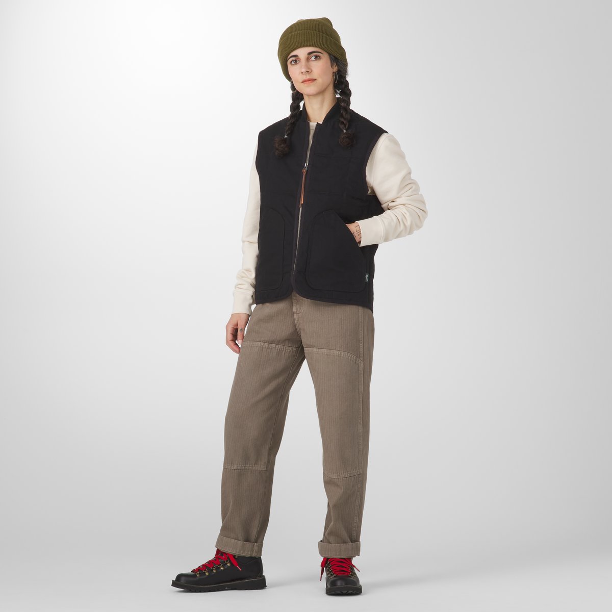 Oxbow Primaloft Vest  Black/Olive Men|Women
