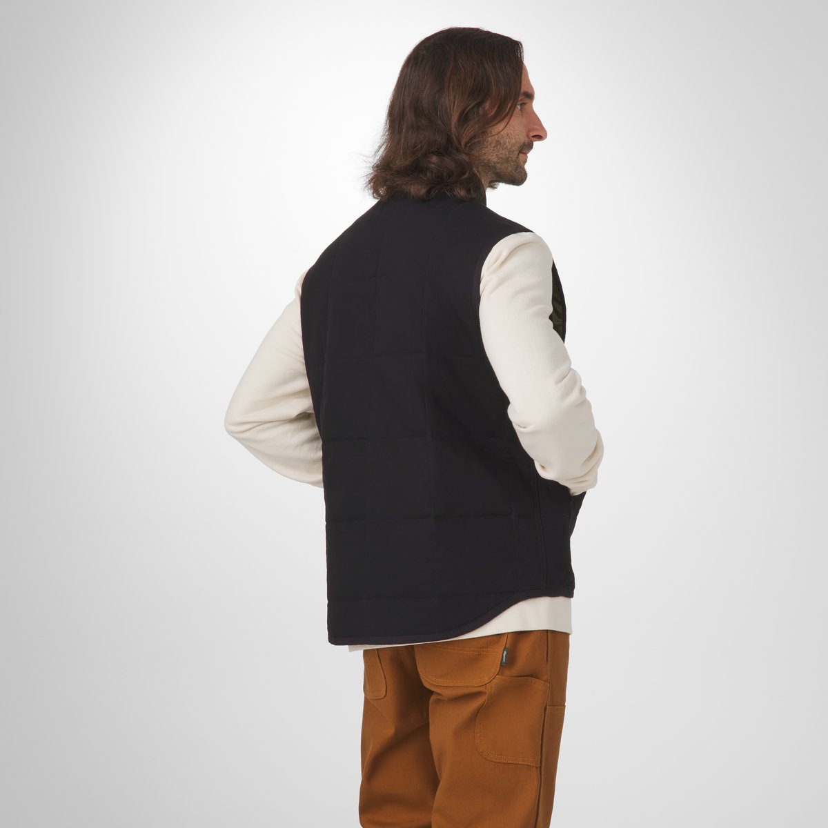 Oxbow Primaloft Vest  Black/Olive Men|Women