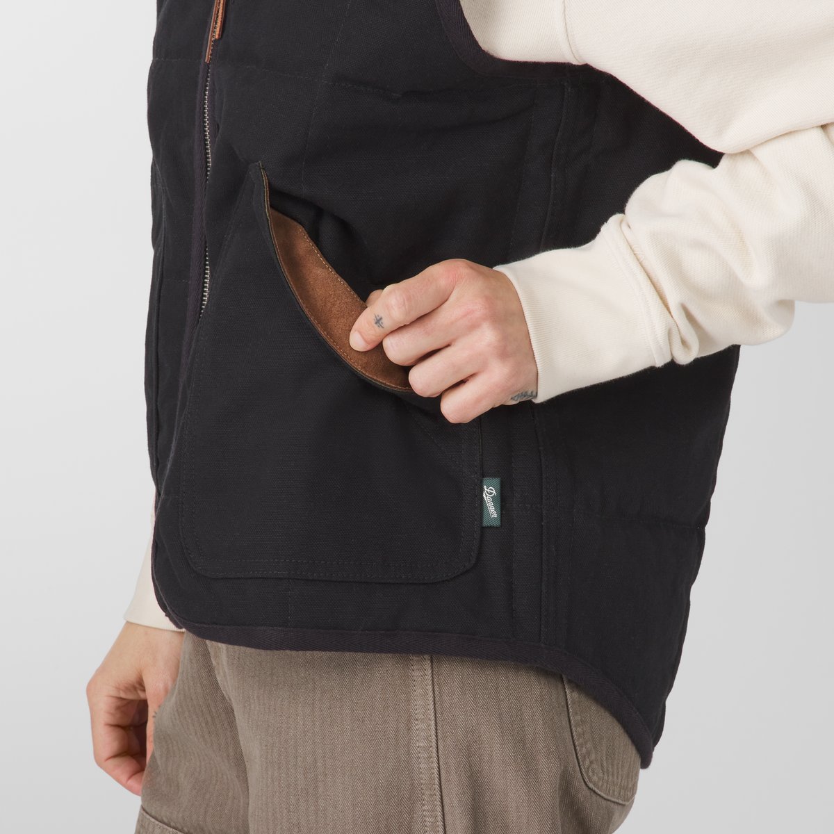 Oxbow Primaloft Vest  Black/Olive Men|Women
