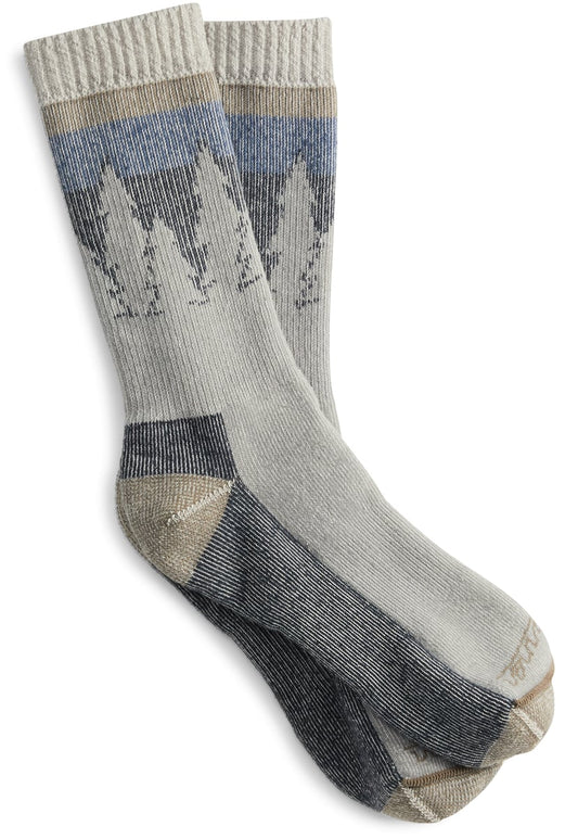 Evergreen Socks Midweight Crew - Graphite Men