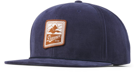 Hidden Peak Corduroy Cap Navy Men