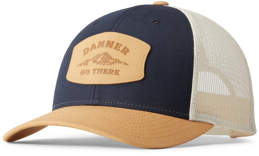 GO THERE Trucker Cap Navy/Birch Men