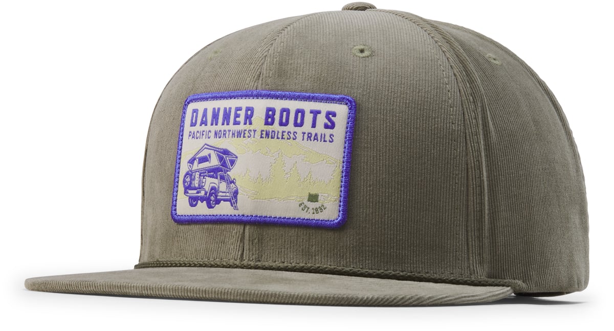 Endless Trails Corduroy Cap Olive Men
