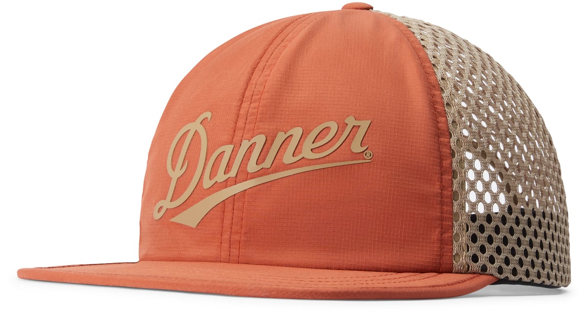 Trucker Cap Orange/Khaki Men