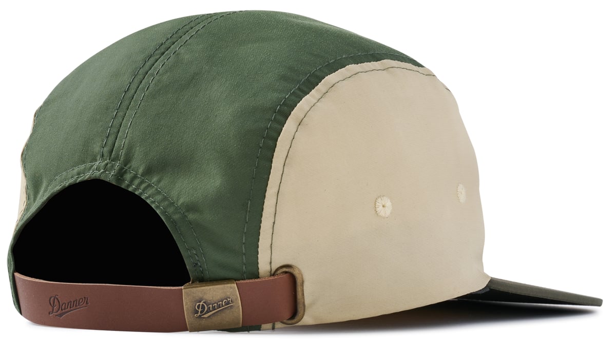 Camp 32 Color Block Cap Loden/Khaki Men