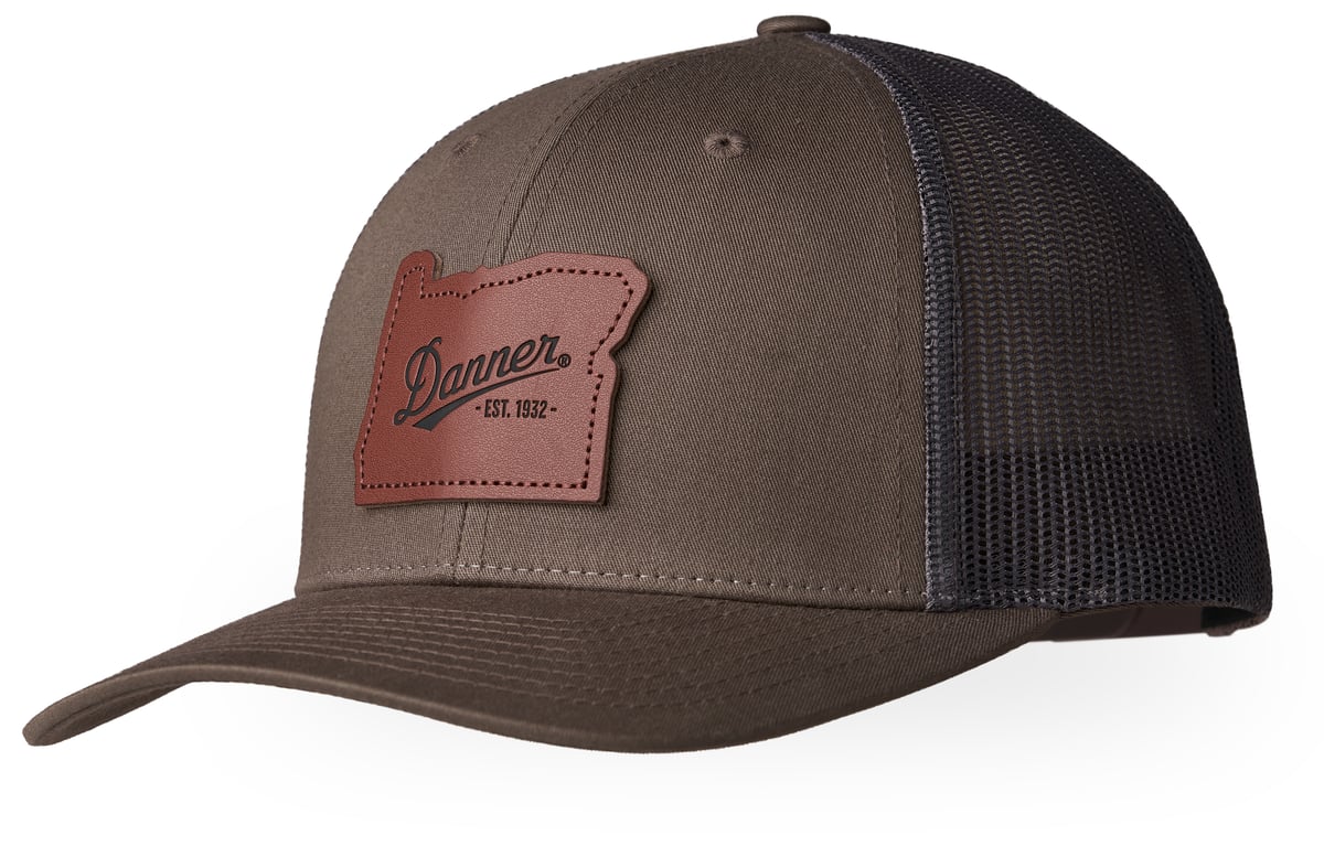 Oregon Patch Trucker Cap Green/Brown Men