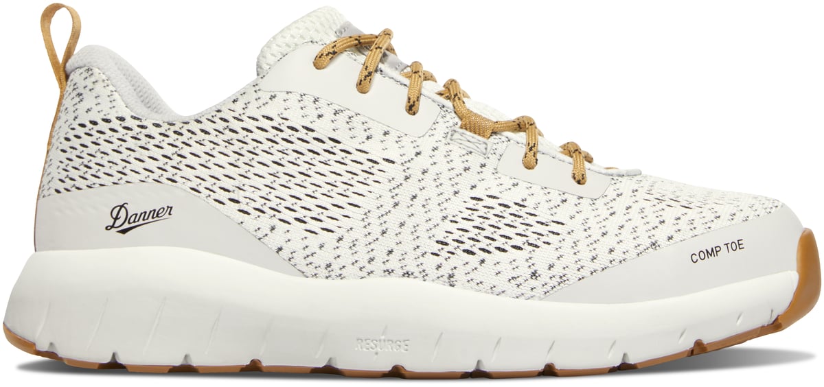 Run Time 3 Gray/White Composite Toe (NMT) Women