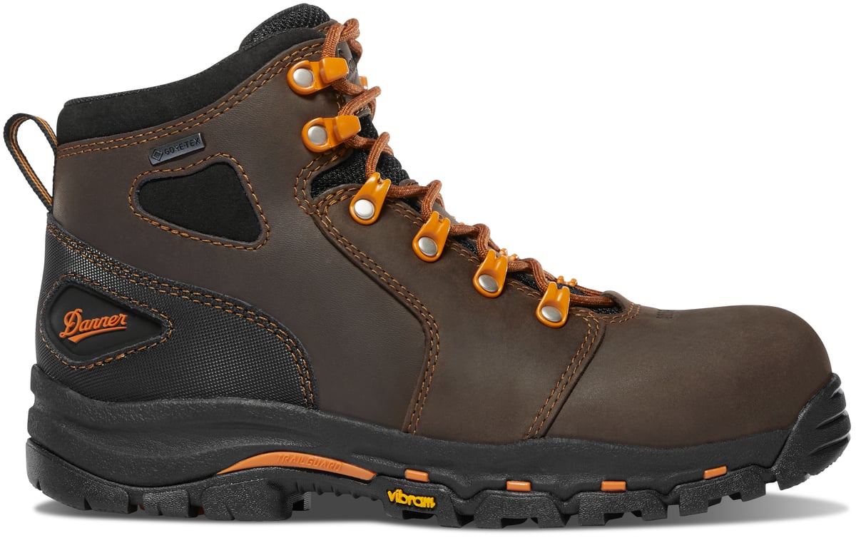 Vicious 4" Brown/Orange Composite Toe (NMT) Women