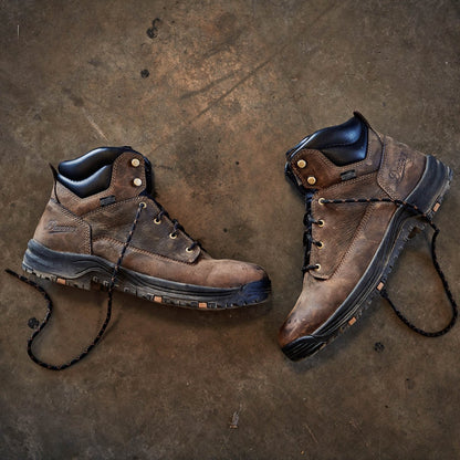 Caliper 5" Brown Aluminum Toe Women
