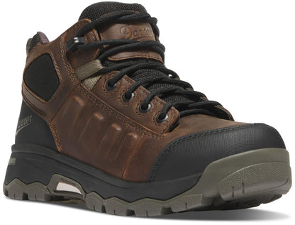 Wheat Ridge Brown/Olive Aluminum Toe Women
