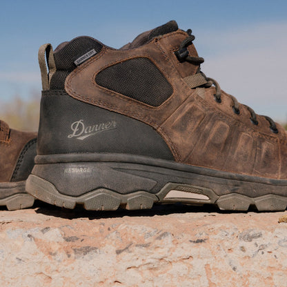 Wheat Ridge Brown/Olive Aluminum Toe Women