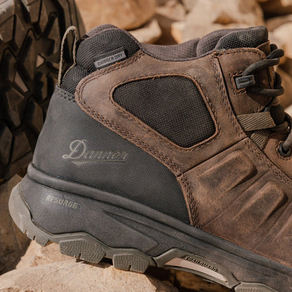 Wheat Ridge Brown/Olive Aluminum Toe Women