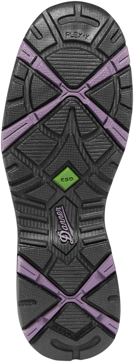 Women's Springfield Low 3" Gray/Purple ESD Composite Toe (NMT) Women