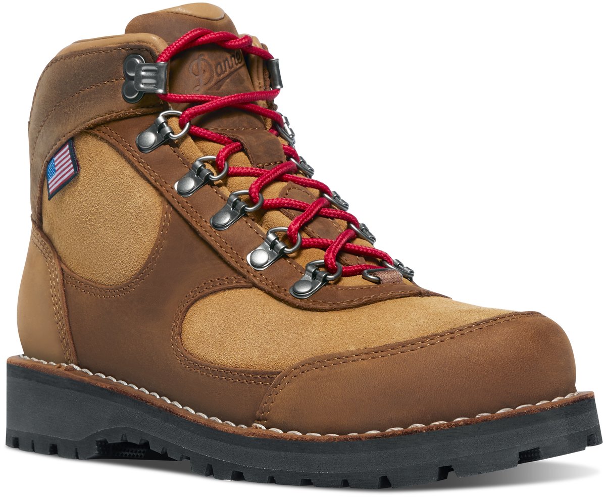 Cascade Crest Grizzly Brown/Rhodo Red Women